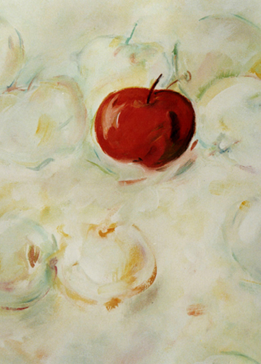der Apfel, Detail